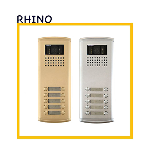 پنل آیفون تصویری 10 واحدی با سوییچر برند سیماران مدل فراز VFEC10D