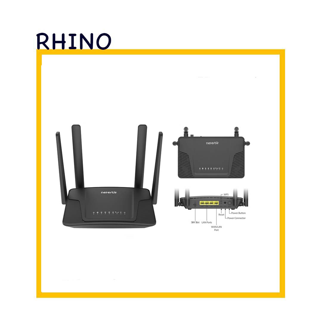 مودم سیم کارت خور رومیزی برند نتربیت مدل NETERBIT-NWR-M920V2
