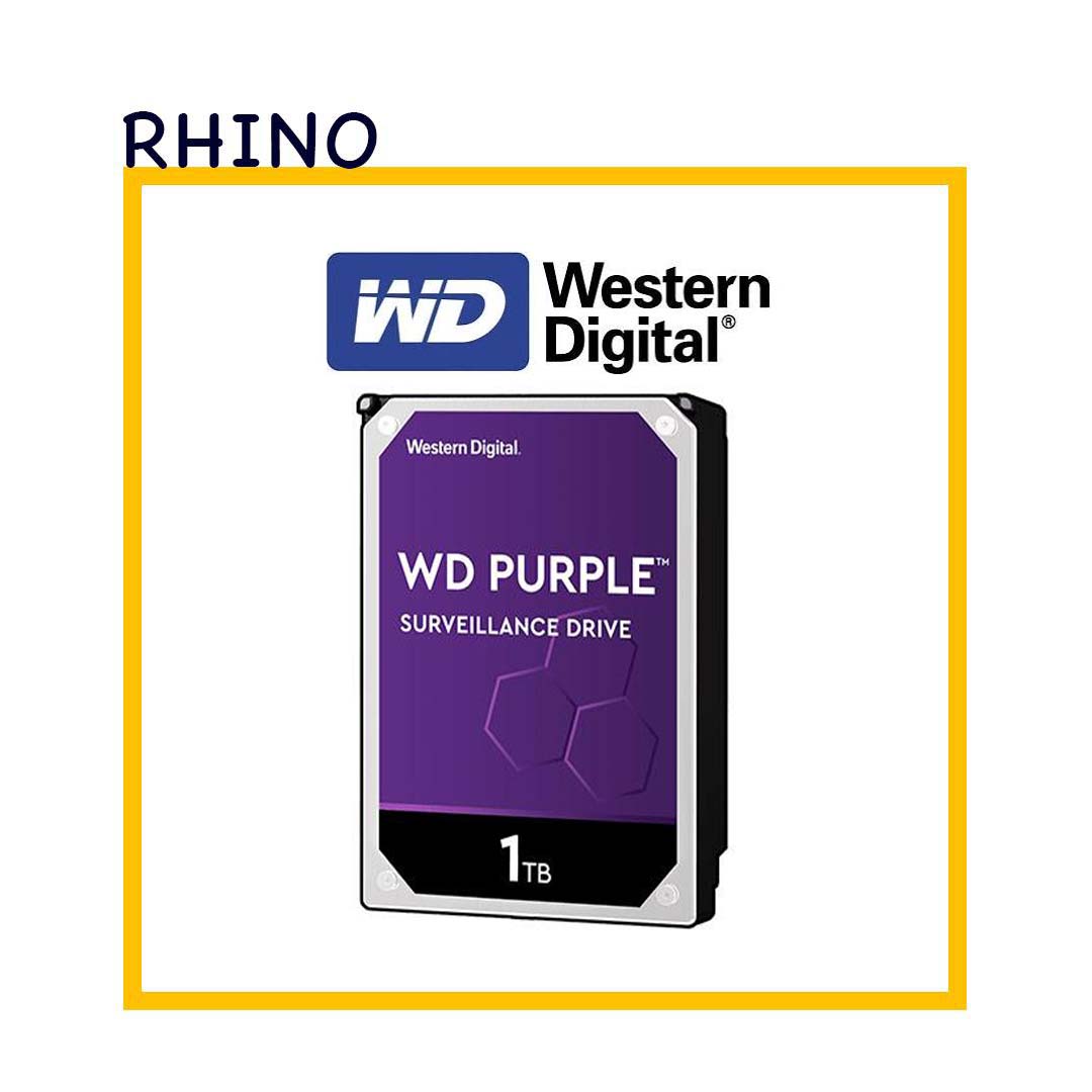 هارد دیسک اینترنال 1 ترابایت بنفش وسترن دیجیتال (WD Purple)