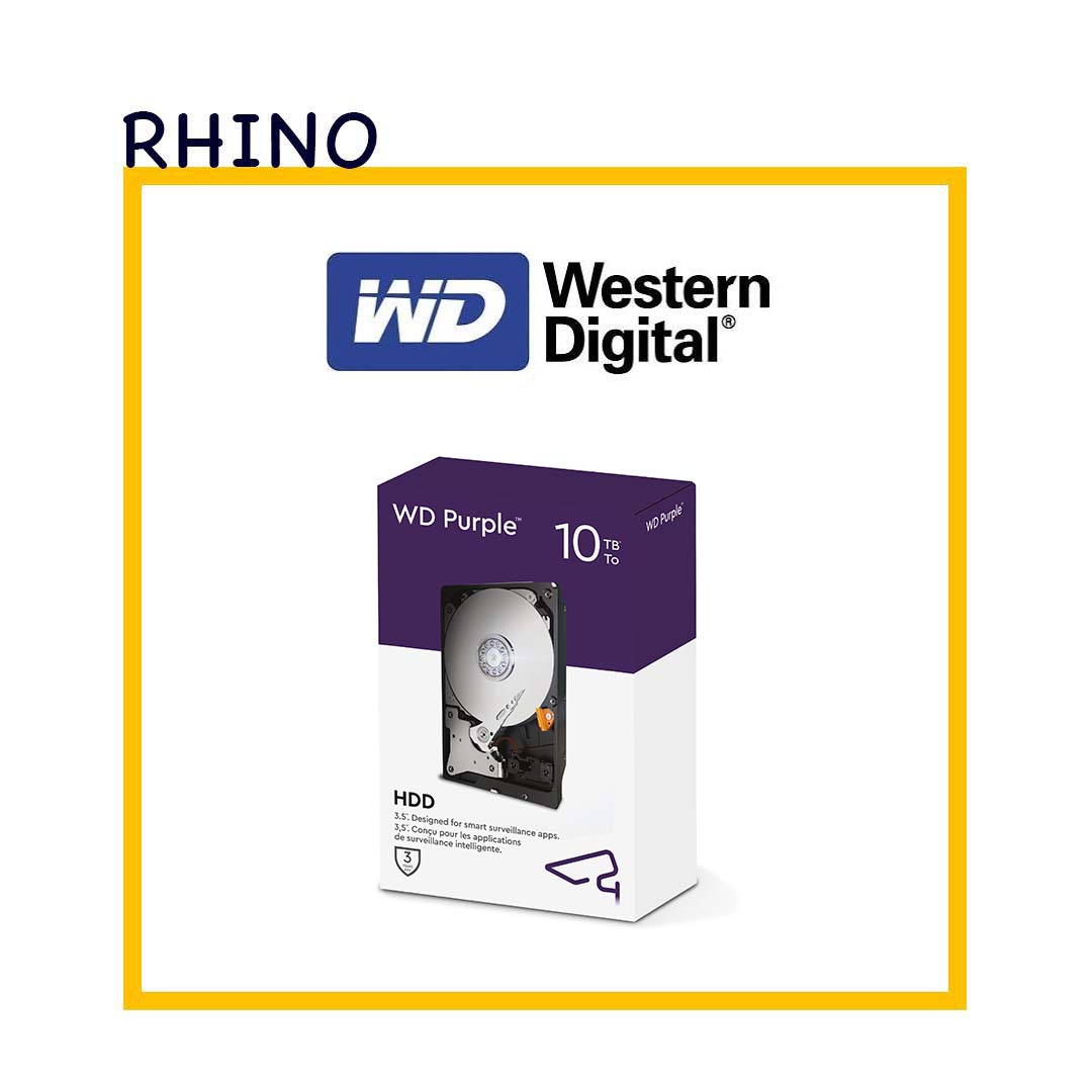 هارد دیسک اینترنال 10 ترابایت بنفش وسترن دیجیتال (WD Purple)