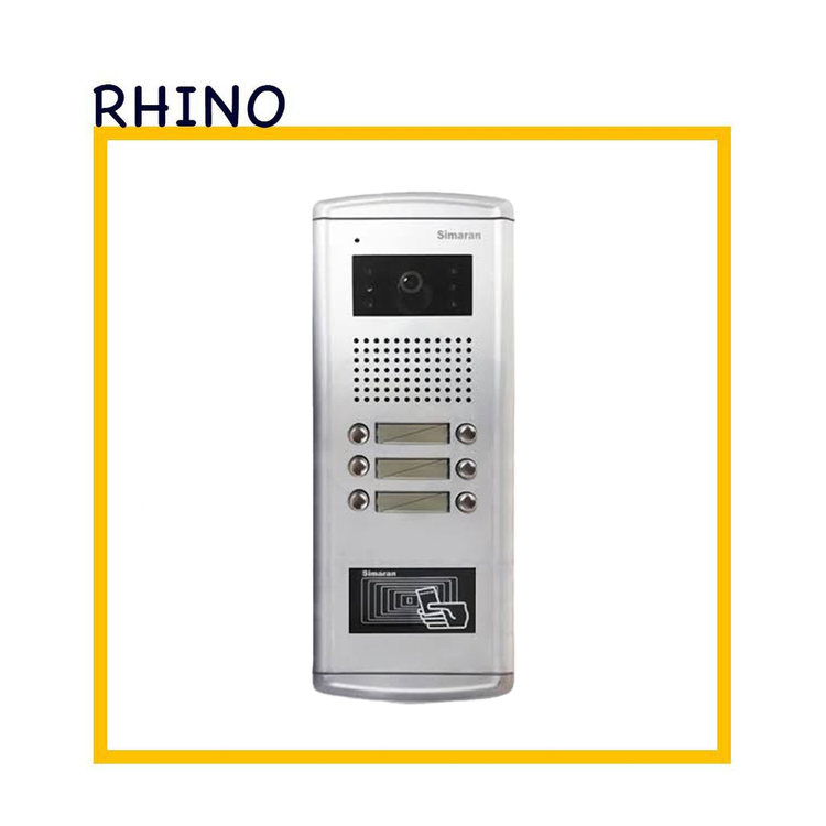 پنل آیفون تصویری 6 واحدی برند سیماران مدل فراز کارتی VFEC6D