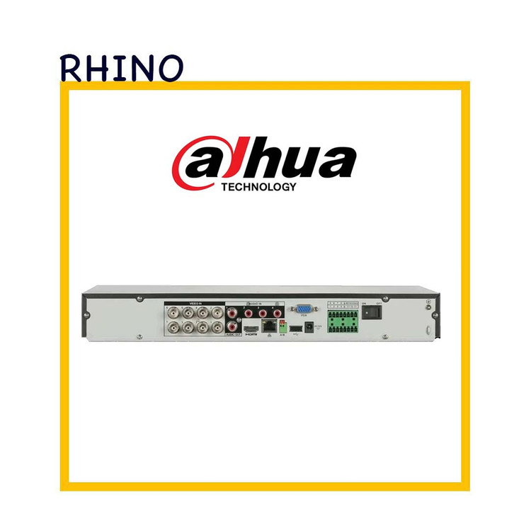 دستگاه DVR داهوا مدل Dahua XVR5208A-4KL-I3 هشت کانال 4K دو هارد WizSense