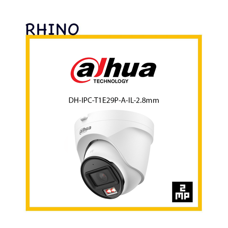دوربین مداربسته دام برند داهوا مدل DH-IPC-T1E29P-A-IL-2.8mm