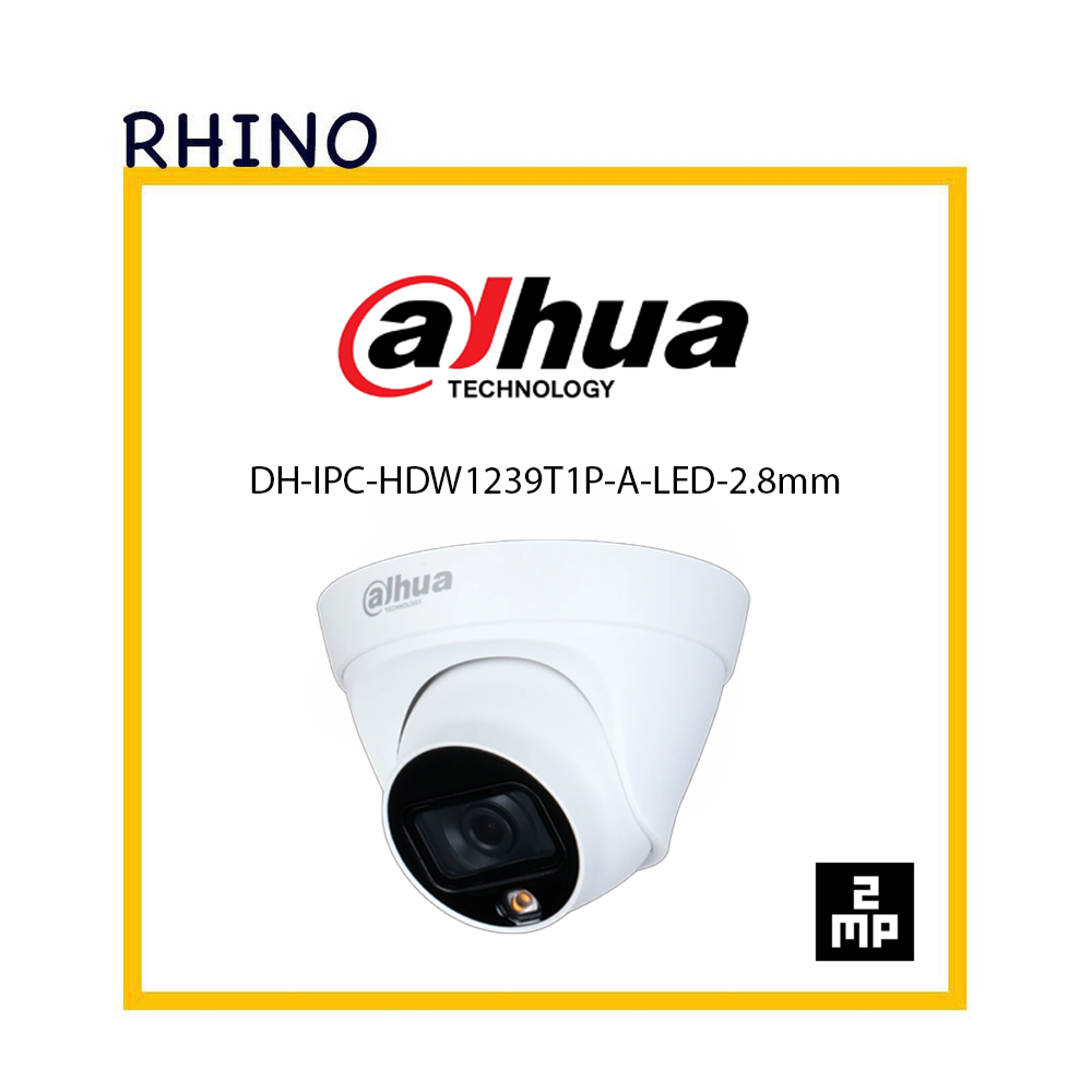 دوربین مداربسته دام برند داهوا مدل DH-IPC-HDW1239T1P-A-LED-2.8mm