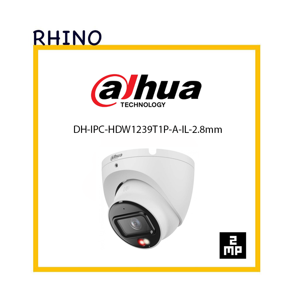 دوربین مداربسته دام برند داهوا مدل DH-IPC-HDW1239T1P-A-IL-2.8mm