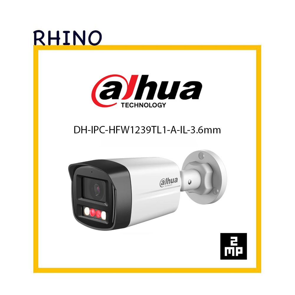 دوربین مداربسته بولت برند داهوا مدل DH-IPC-HFW1239TL1-A-IL-3.6mm
