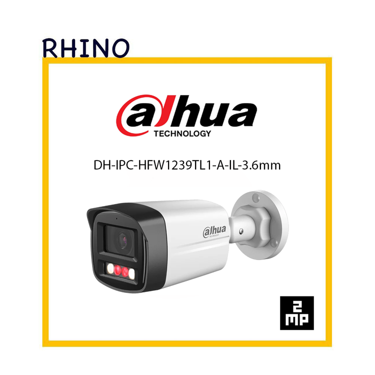 دوربین مداربسته بولت برند داهوا مدل DH-IPC-HFW1239TL1-A-IL-3.6mm